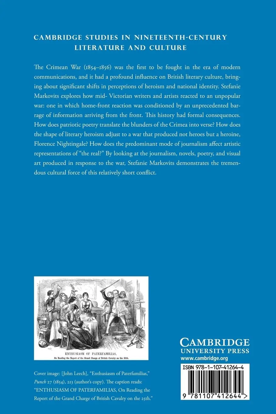 Rückseite: 9781107412644 | The Crimean War in the British Imagination. by Stefanie Markovits