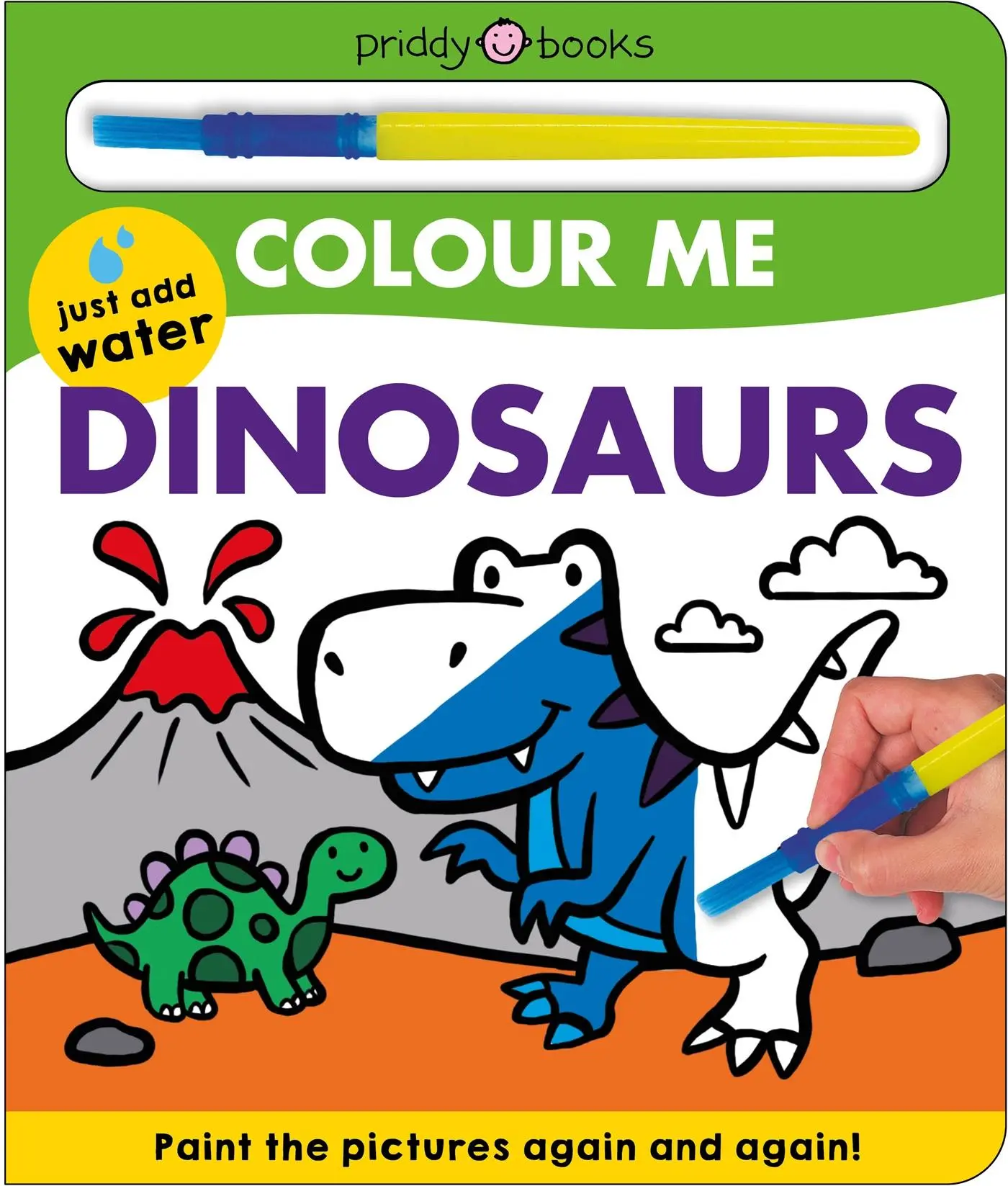 Cover: 9781838992644 | Colour Me: Dinosaurs | Priddy Books (u. a.) | Buch | Papp-Bilderbuch