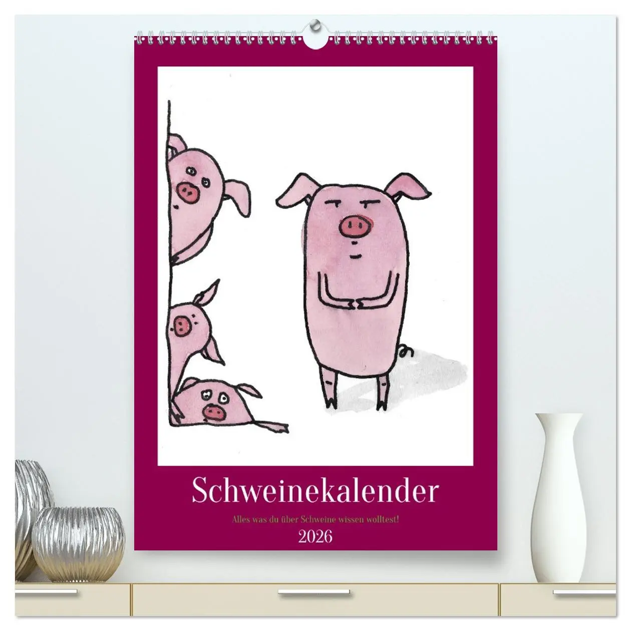 Cover: 9783516322644 | Schweinekalender - Alles was du über Schweine wissen wolltest!...