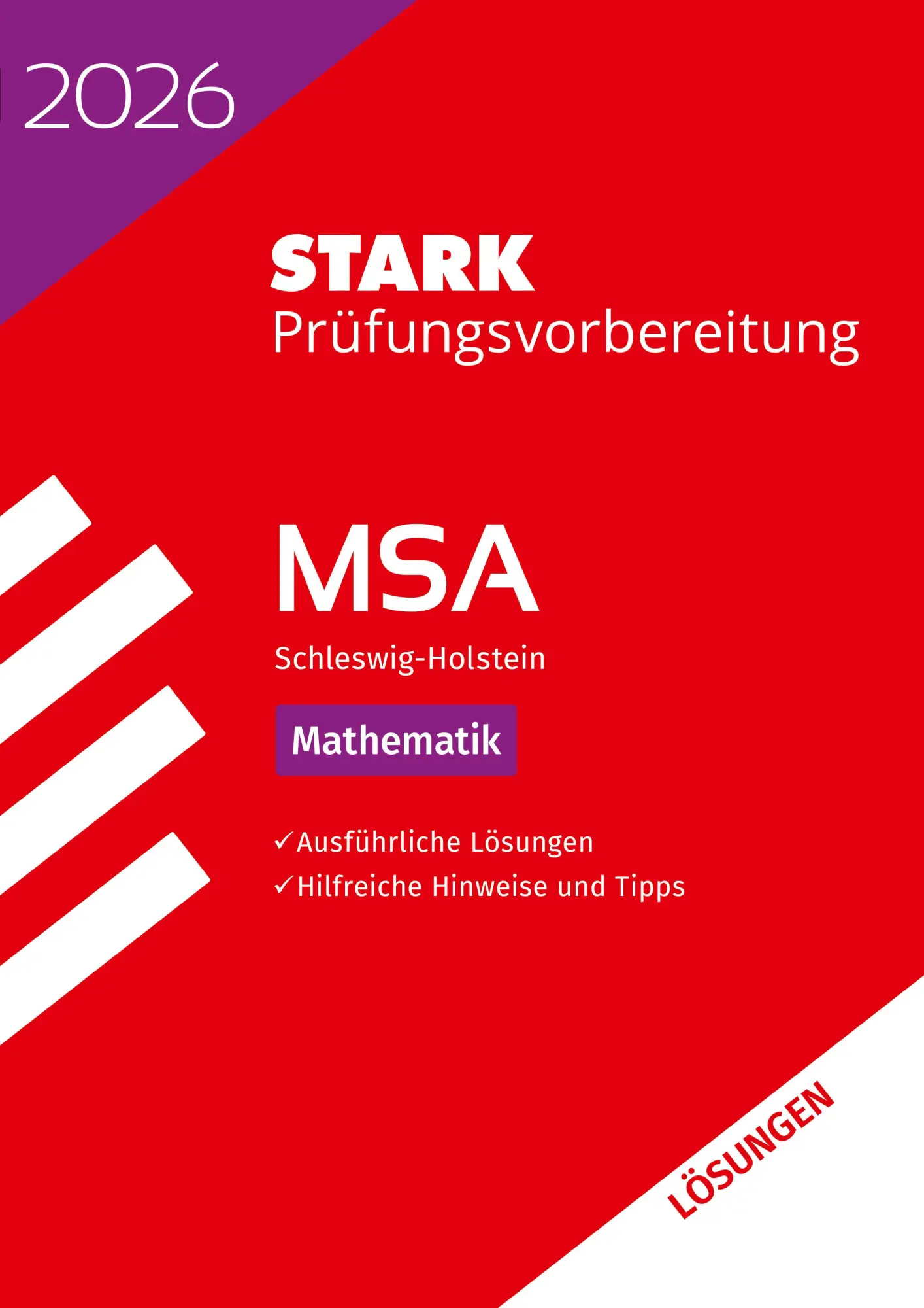 Cover: 9783849062644 | STARK Lösungen zu Mathematik - MSA 2026 Schleswig-Holstein -...