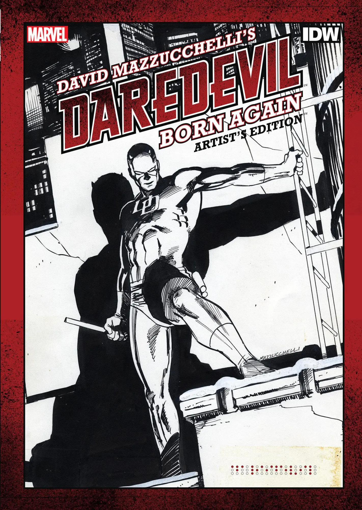 Cover: 9798887242644 | David Mazzucchelli's Daredevil Born Again Artist's Edition | Miller