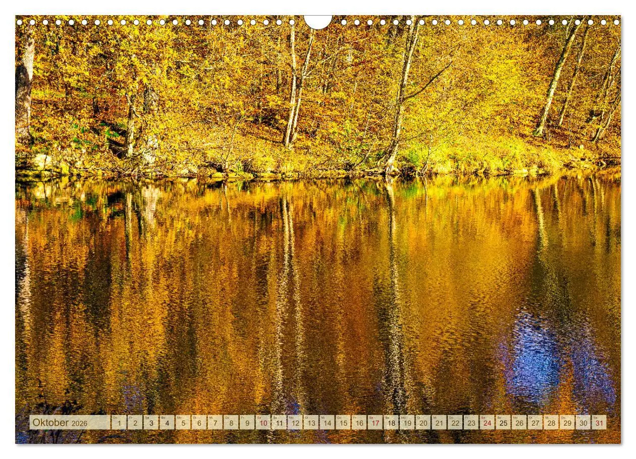 Bild: 9783457392744 | Magie gespiegelter Welten (Wandkalender 2026 DIN A3 quer), CALVENDO...