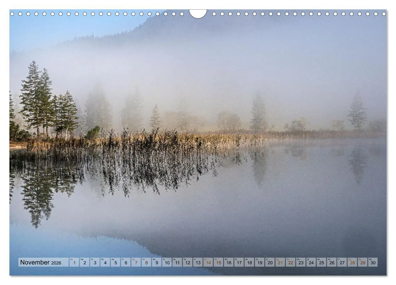 Bild: 9783457392744 | Magie gespiegelter Welten (Wandkalender 2026 DIN A3 quer), CALVENDO...