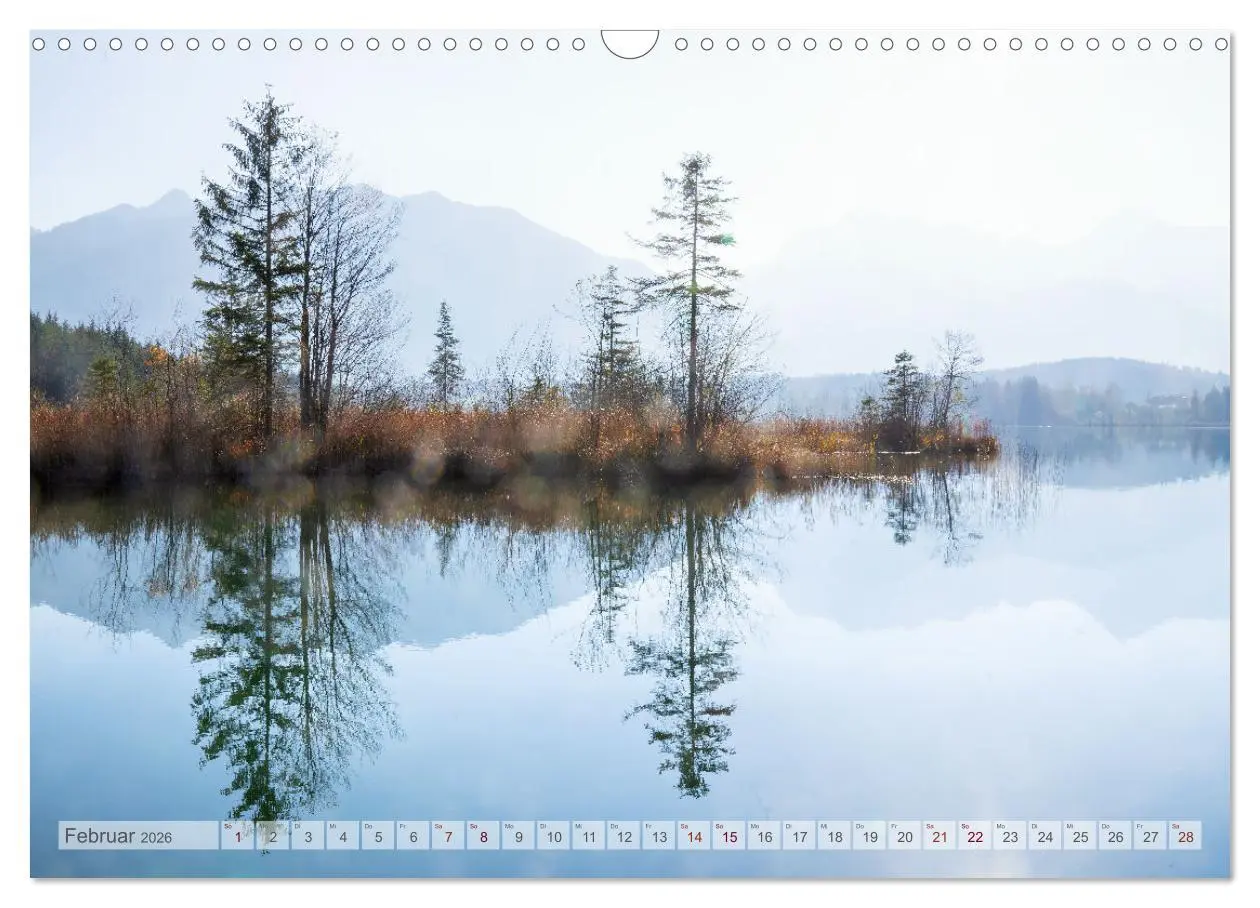 Bild: 9783457392744 | Magie gespiegelter Welten (Wandkalender 2026 DIN A3 quer), CALVENDO...