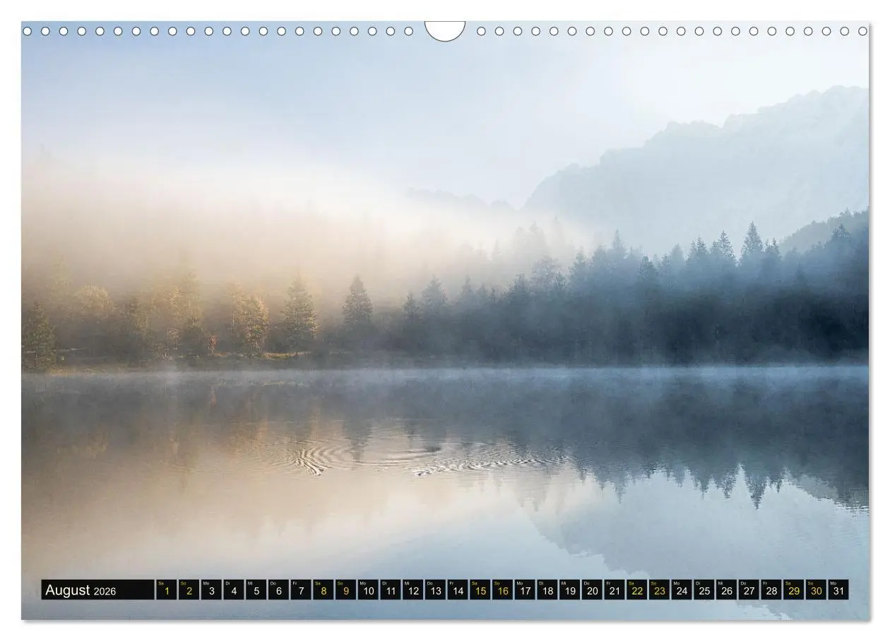 Bild: 9783457392744 | Magie gespiegelter Welten (Wandkalender 2026 DIN A3 quer), CALVENDO...