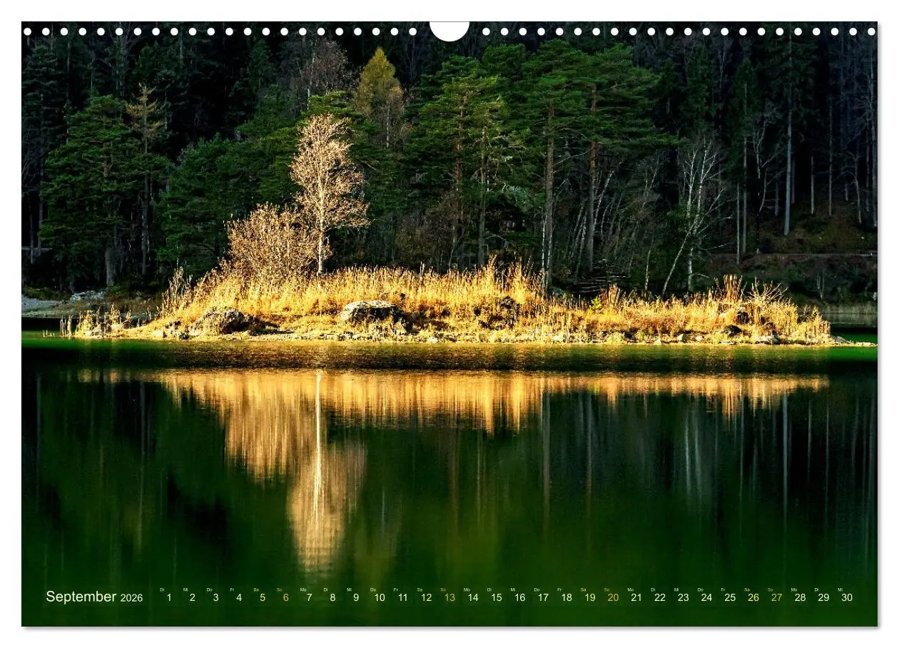 Bild: 9783457392744 | Magie gespiegelter Welten (Wandkalender 2026 DIN A3 quer), CALVENDO...