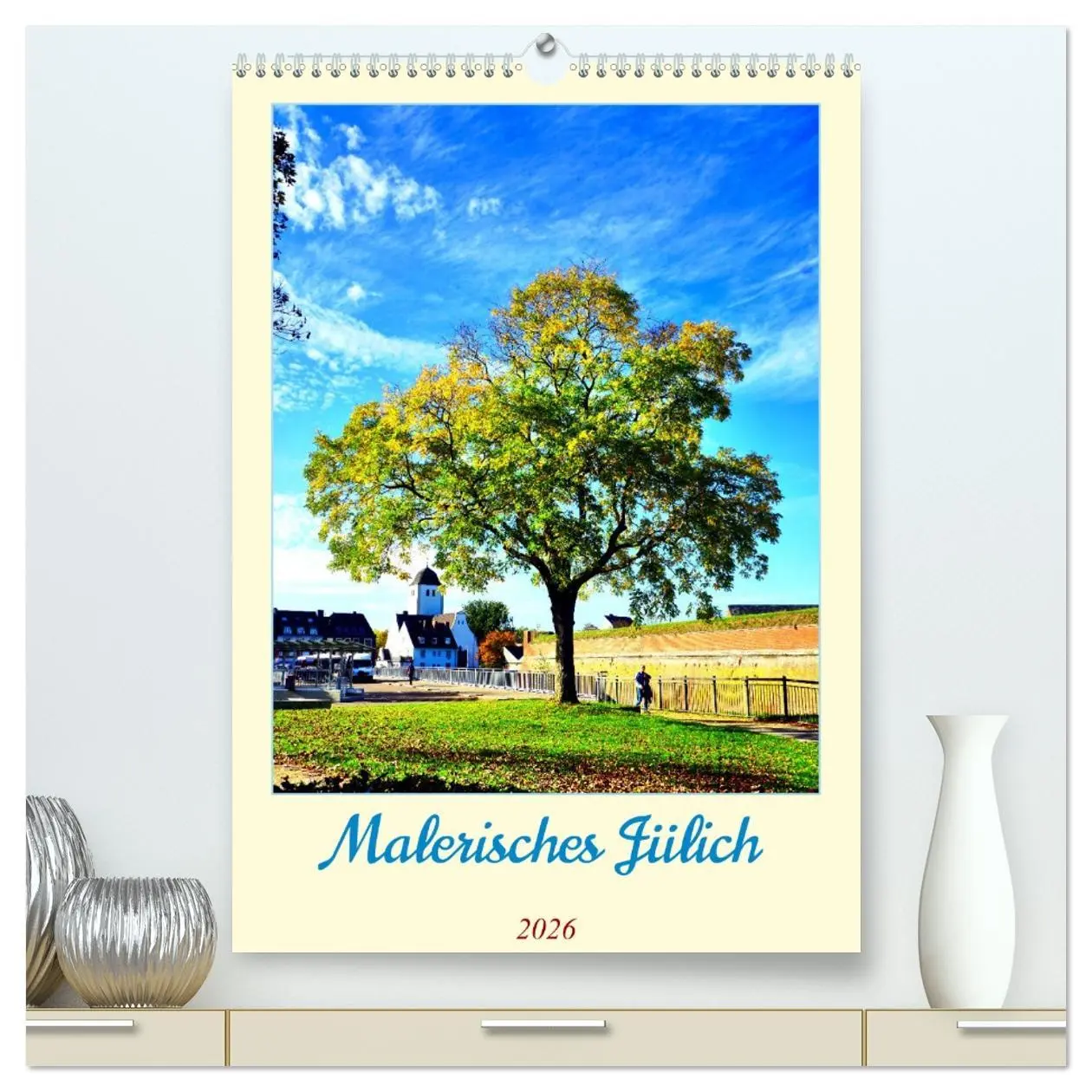 Cover: 9783516242744 | Malerisches Jülich (hochwertiger Premium Wandkalender 2026 DIN A2...