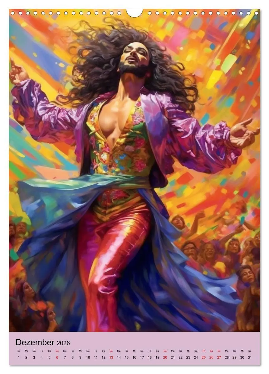 Bild: 9783516312744 | Dragqueens. Drag- und Travestie Kunst. Illustrationen (Wandkalender...