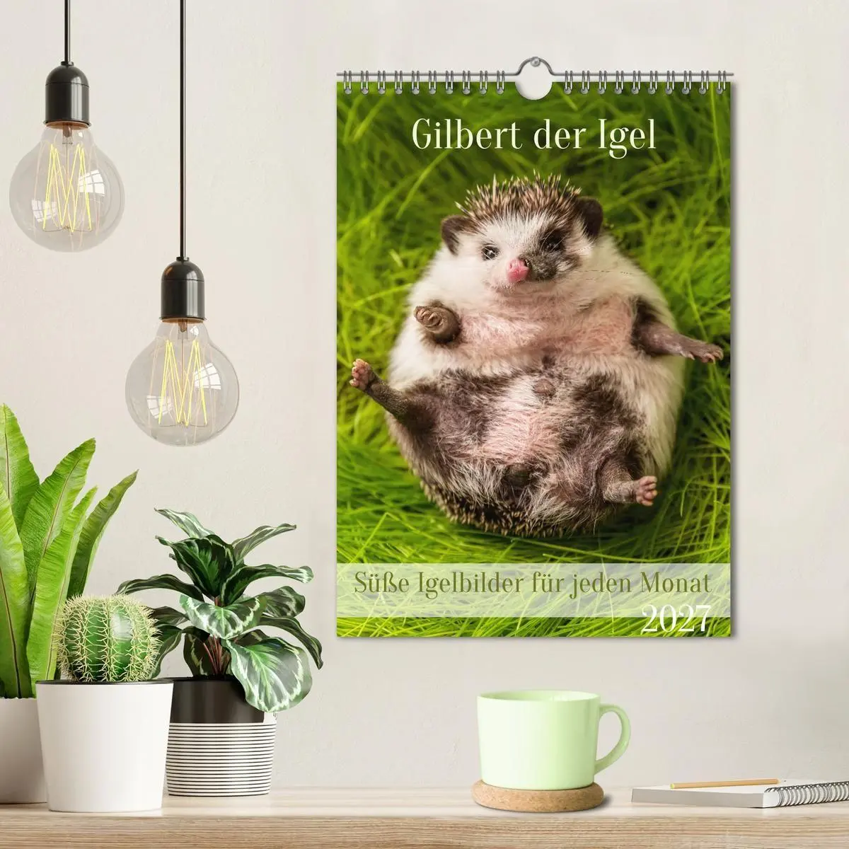 Bild: 9783569332744 | Gilbert der Igel (Wandkalender 2027 DIN A4 hoch), CALVENDO...