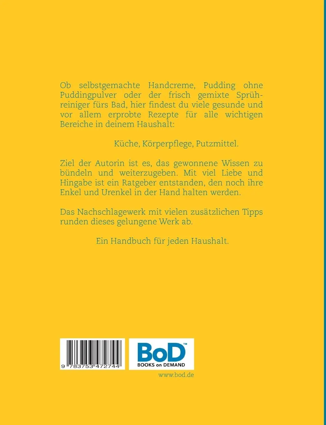 Rückseite: 9783753472744 | Entdecke die Schätze der Nachhaltigkeit! | Ulrike Hach | Taschenbuch