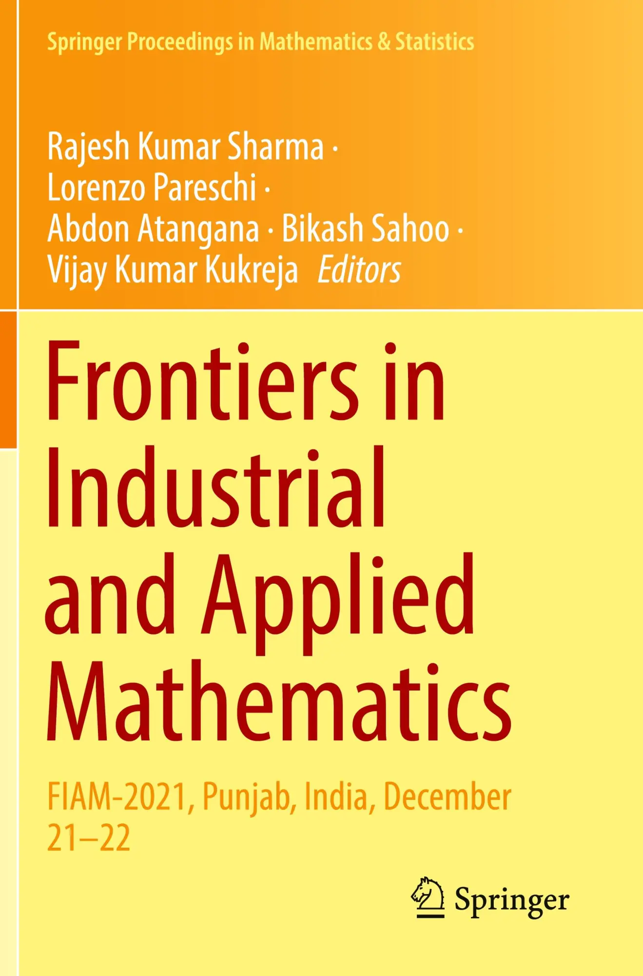 Frontiers in Industrial and Applied Mathematics