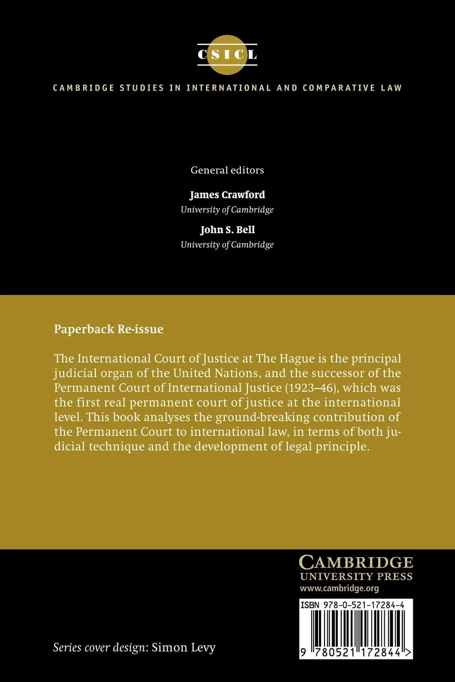Rückseite: 9780521172844 | International Legal Argument in the Permanent Court of...