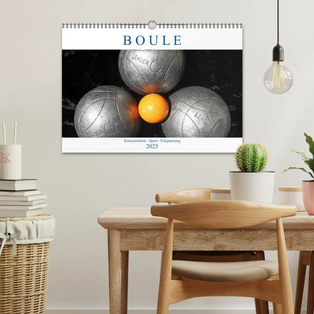 Bild: 9783435292844 | Boule. Konzentration - Sport - Entspannung (Wandkalender 2025 DIN...