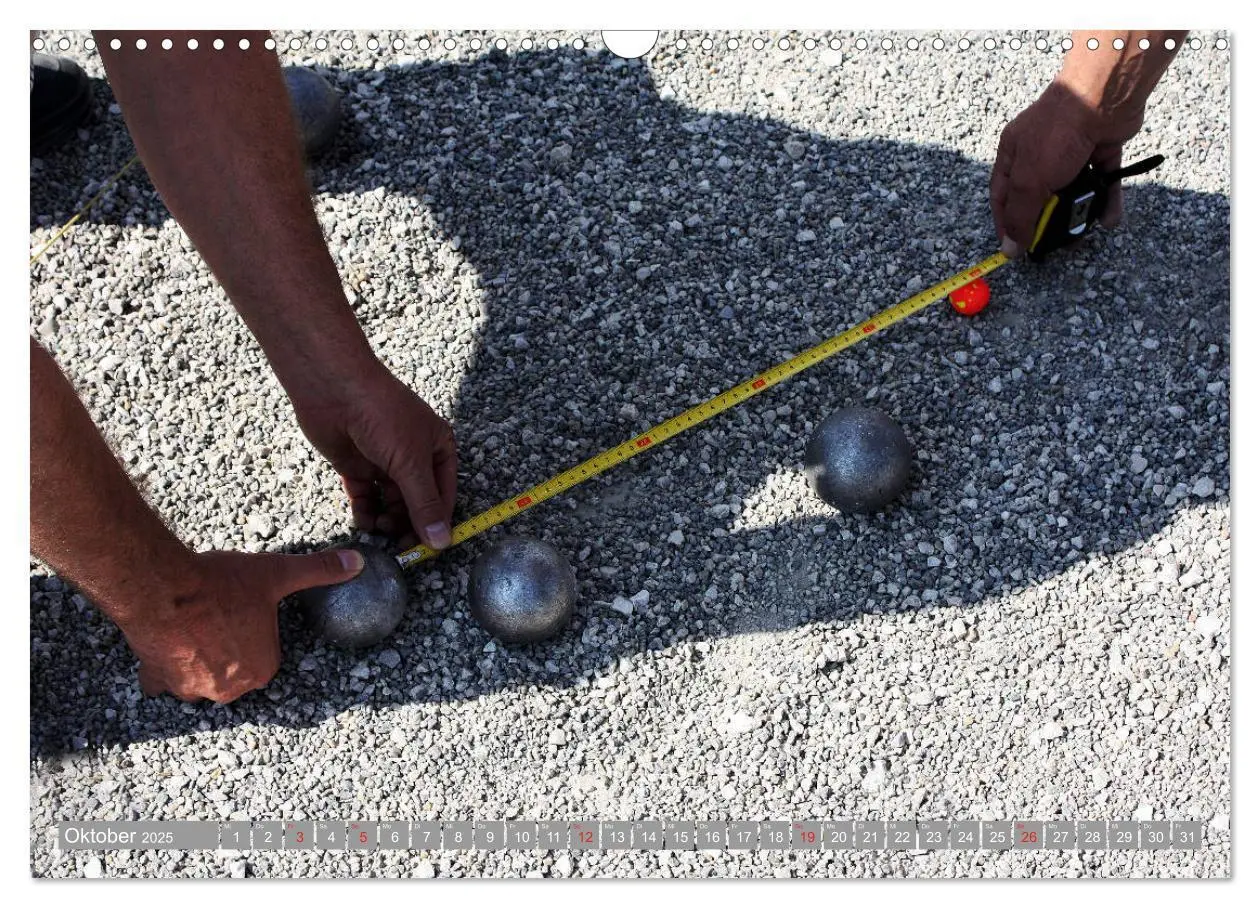 Bild: 9783435292844 | Boule. Konzentration - Sport - Entspannung (Wandkalender 2025 DIN...