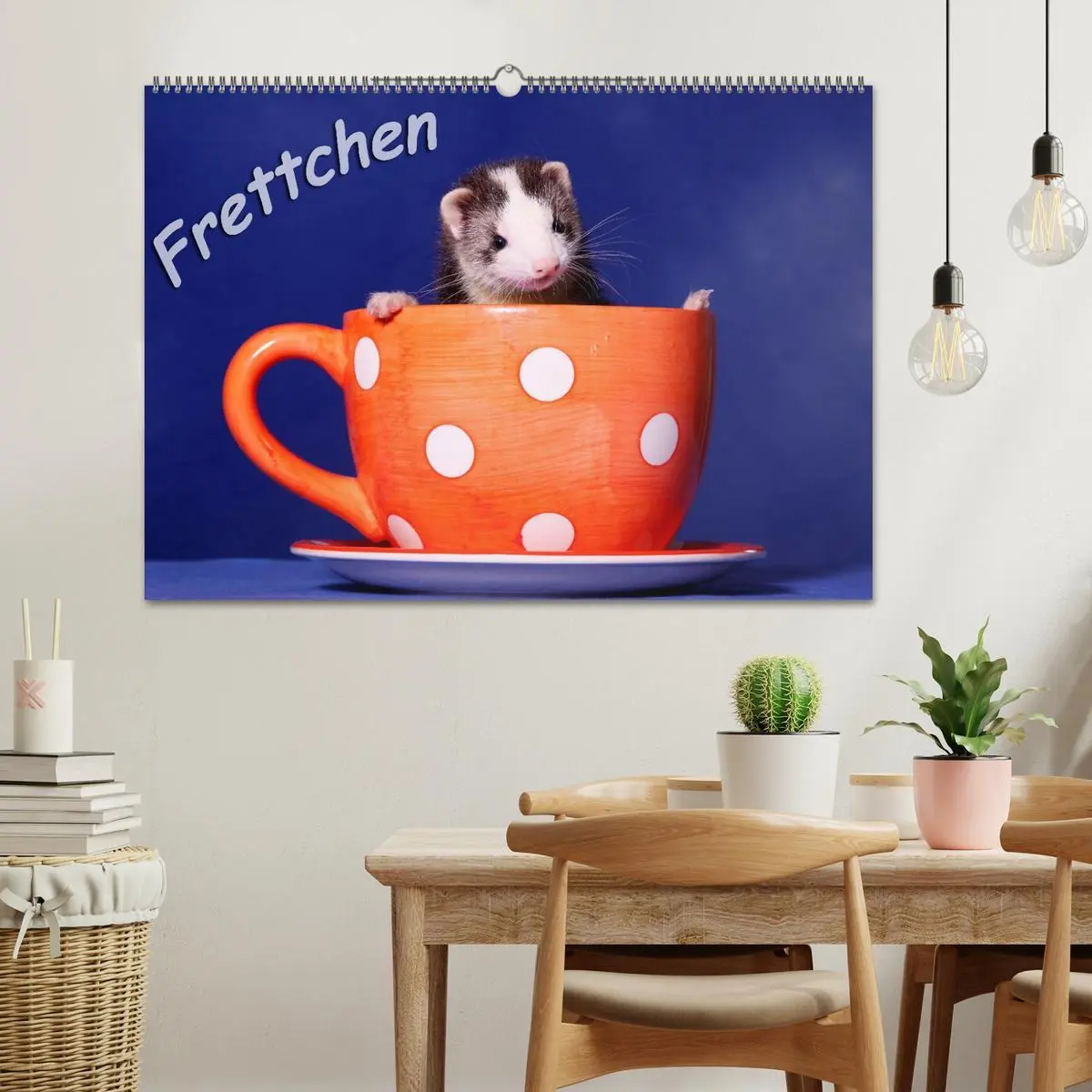 Bild: 9783516232844 | Frettchen - Ferrets (Wandkalender 2026 DIN A2 quer), CALVENDO...