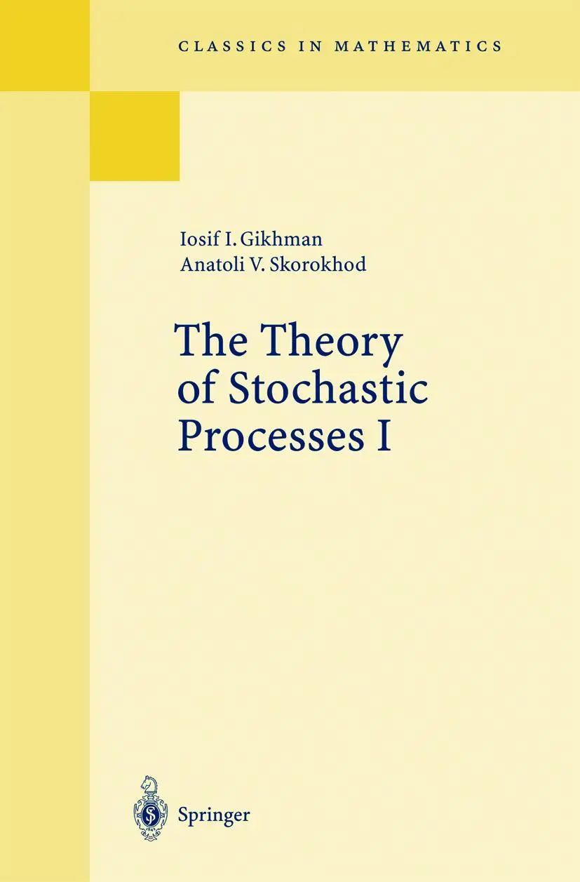 Cover: 9783540202844 | The Theory of Stochastic Processes I | Iosif I. Gikhman (u. a.) | Buch Cover: 9783540202844 | The Theory of Stochastic Processes I | Iosif I. Gikhman (u. a.) | Buch