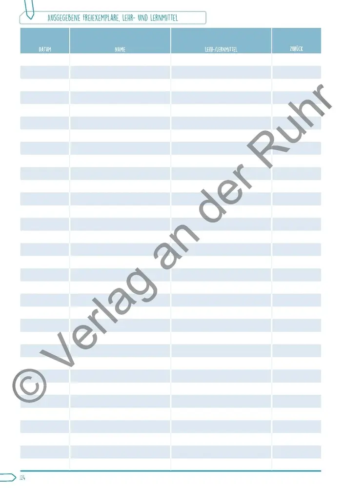Bild: 9783834642844 | Klassenbuch | Für alle Schulformen | Redaktionsteam Verlag an der Ruhr
