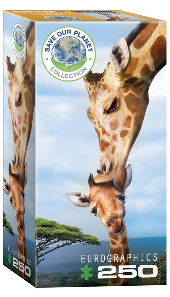 Cover: 628136092944 | Giraffenmutterkuss (Puzzle) | Spiel | In Spielebox | 8251-0294 | 2021