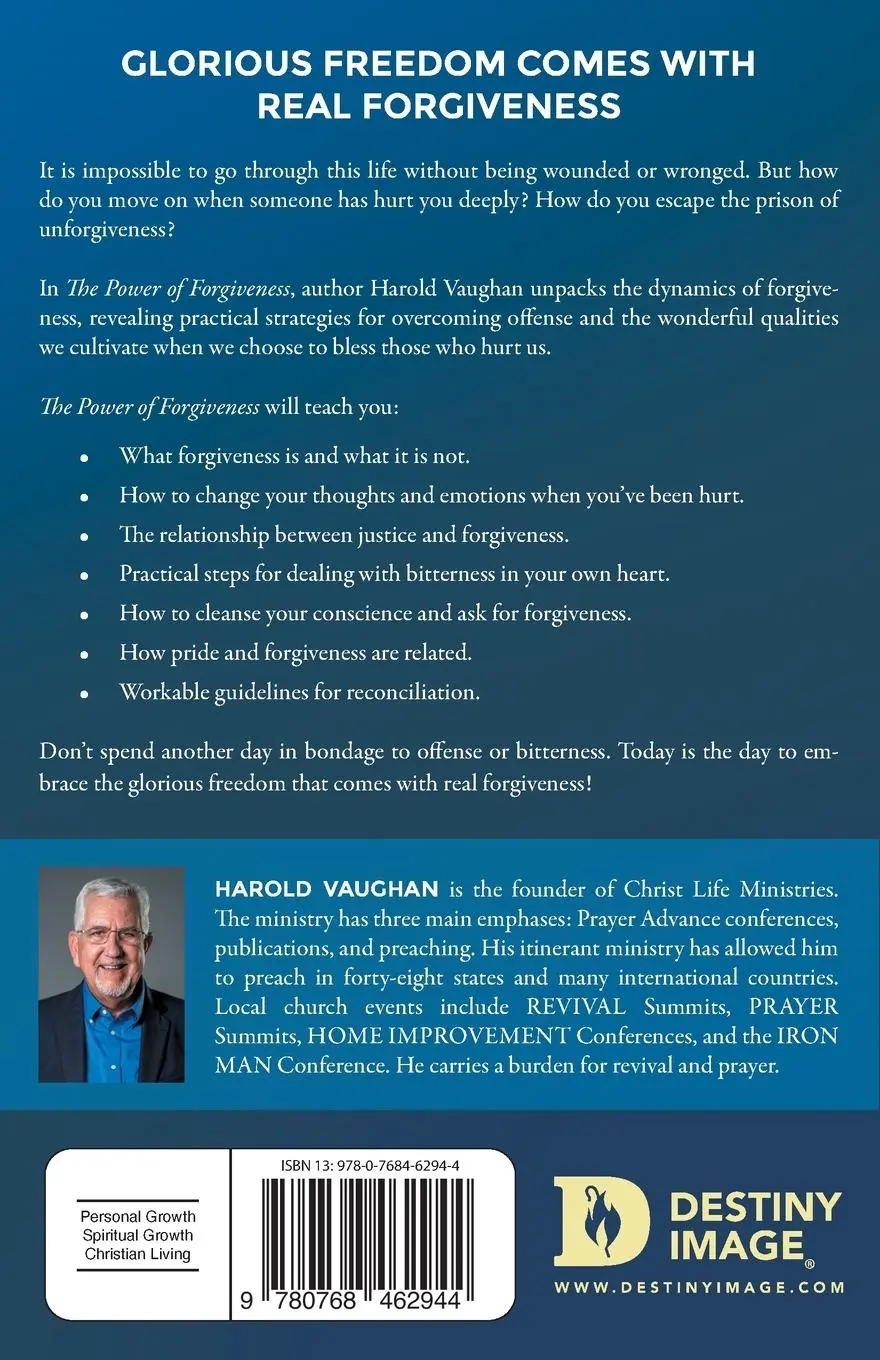Rückseite: 9780768462944 | The Power of Forgiveness | Harold Vaughan | Taschenbuch | Englisch
