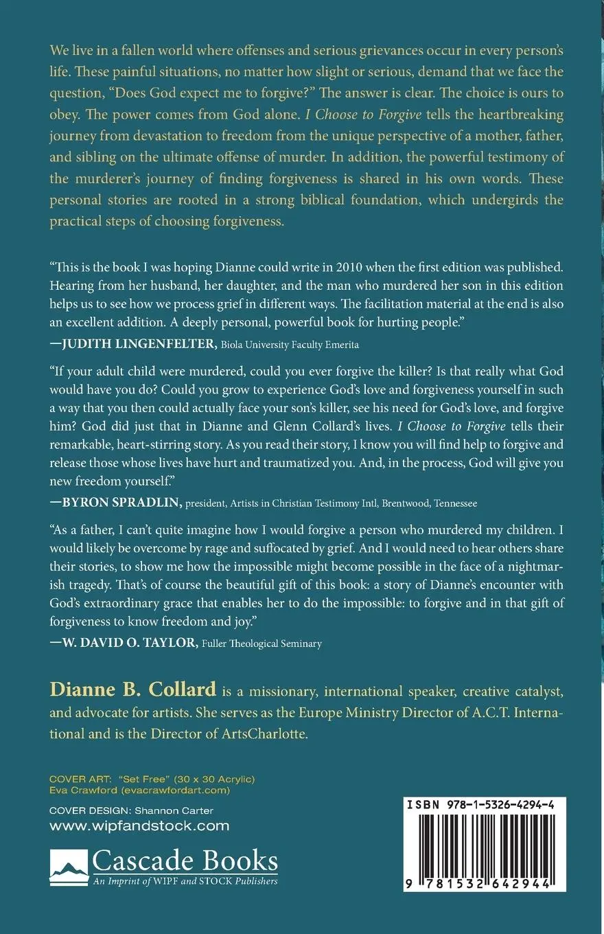 Rückseite: 9781532642944 | I Choose to Forgive | Dianne B. Collard | Taschenbuch | Englisch