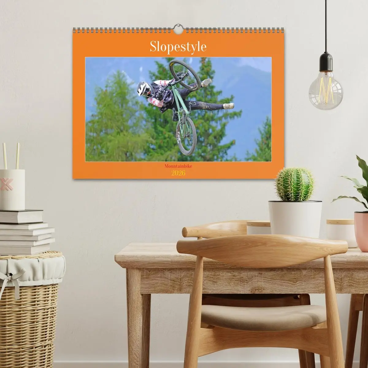 Bild: 9783457512944 | Slopestyle Mountainbike (Wandkalender 2026 DIN A3 quer), CALVENDO...