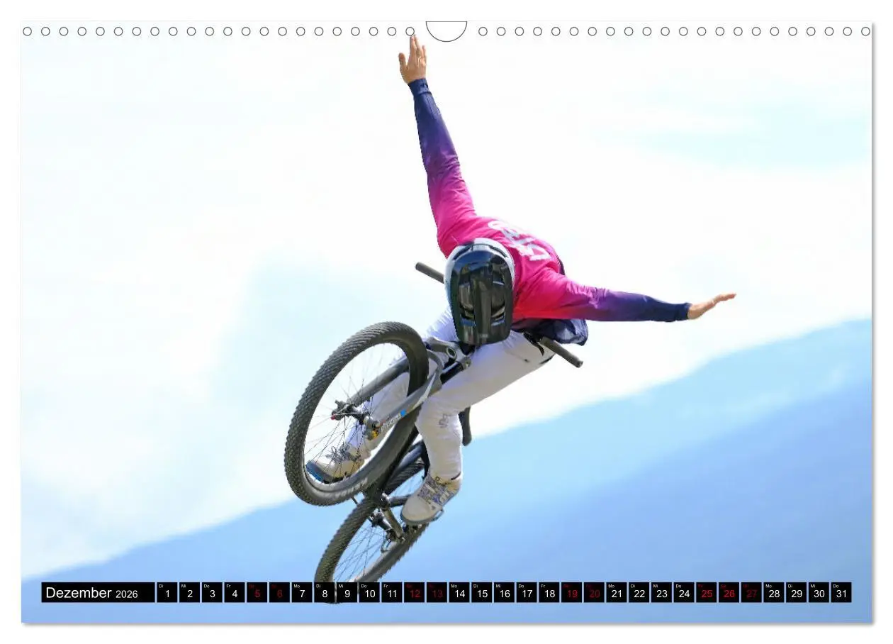 Bild: 9783457512944 | Slopestyle Mountainbike (Wandkalender 2026 DIN A3 quer), CALVENDO...