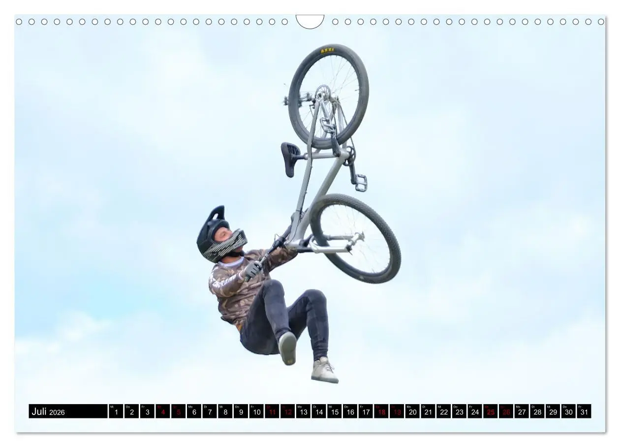 Bild: 9783457512944 | Slopestyle Mountainbike (Wandkalender 2026 DIN A3 quer), CALVENDO...