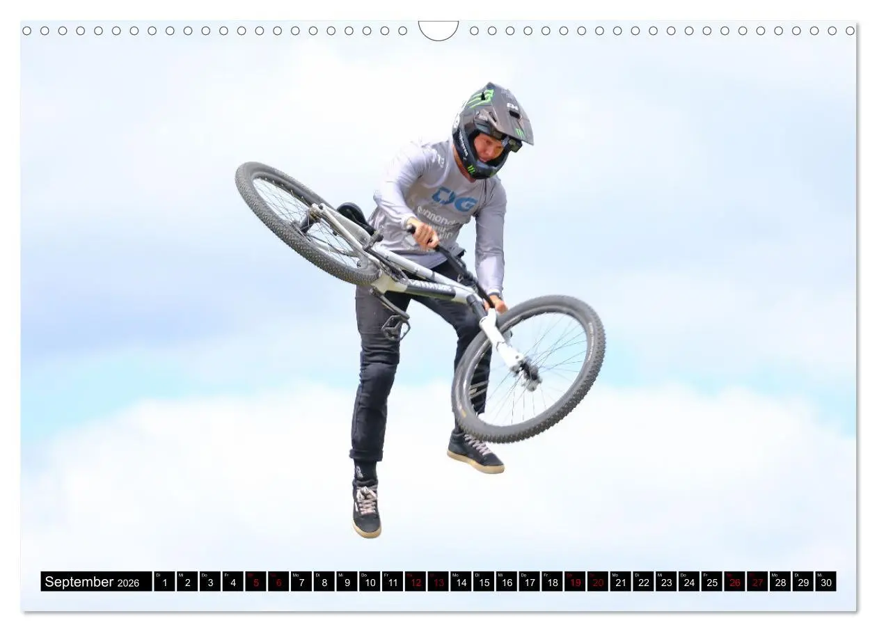 Bild: 9783457512944 | Slopestyle Mountainbike (Wandkalender 2026 DIN A3 quer), CALVENDO...