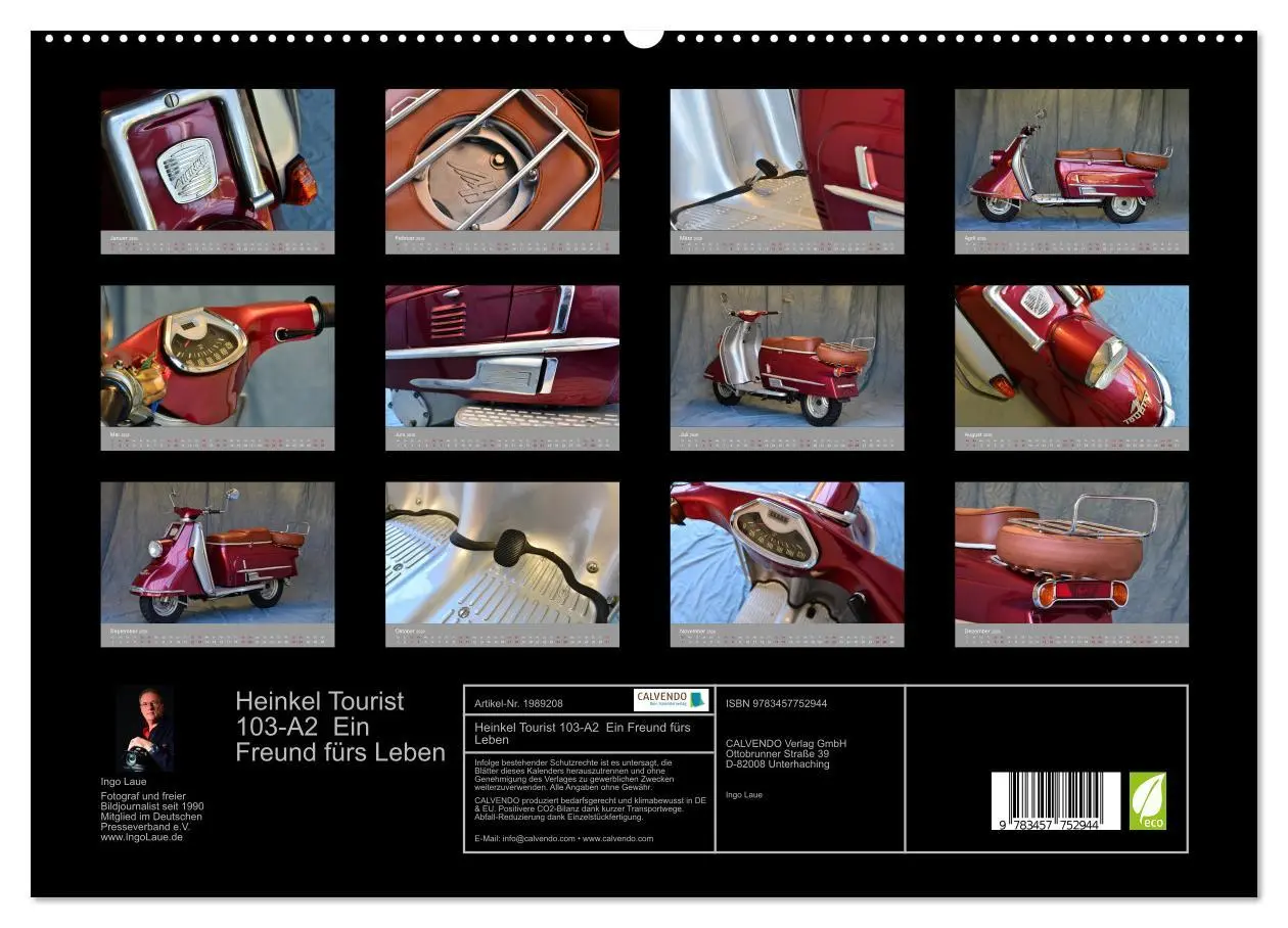Bild: 9783457752944 | Heinkel Tourist 103-A2 Ein Freund fürs Leben (hochwertiger Premium...