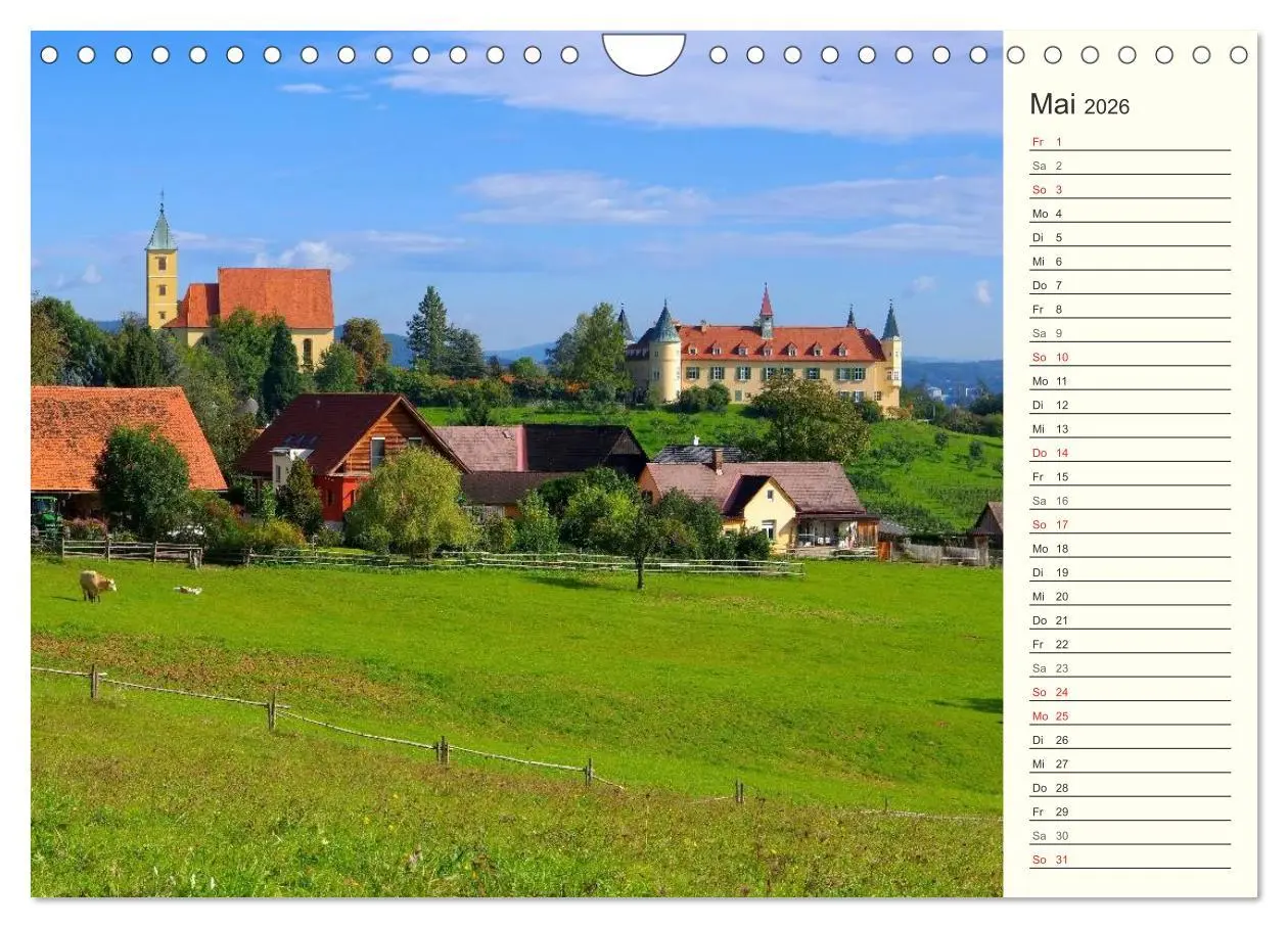 Bild: 9783457992944 | Graz - Metropole der Steiermark (Wandkalender 2026 DIN A4 quer),...
