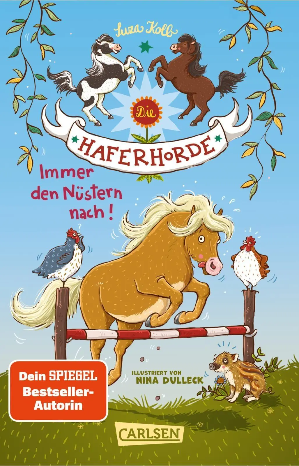Cover: 9783551322944 | Die Haferhorde 3: Immer den Nüstern nach! | Suza Kolb | Taschenbuch