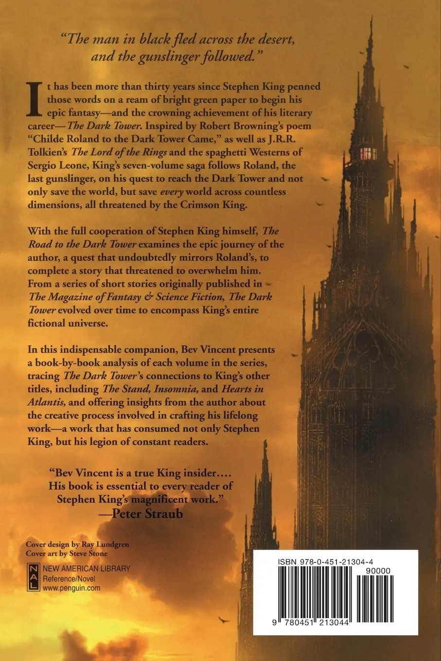 Rückseite: 9780451213044 | The Road to the Dark Tower | Exploring Stephen King's Magnum Opus