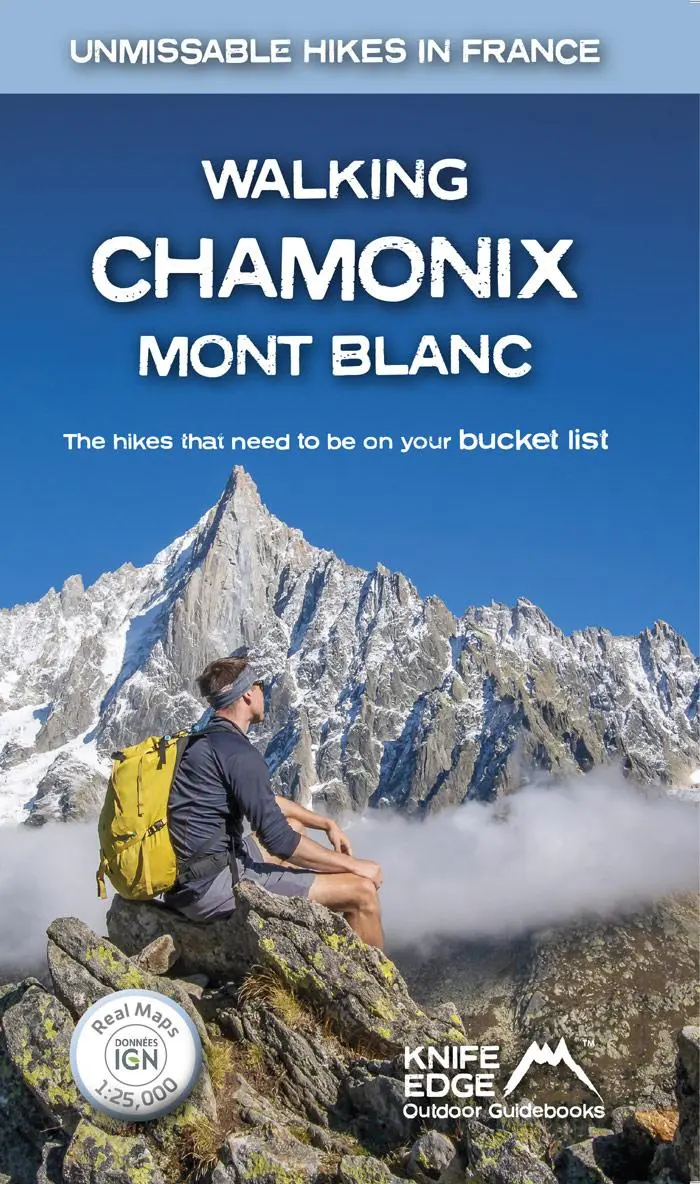Cover: 9781912933044 | Walking Chamonix Mont Blanc | Real IGN Maps 1:25,000 | Mccluggage