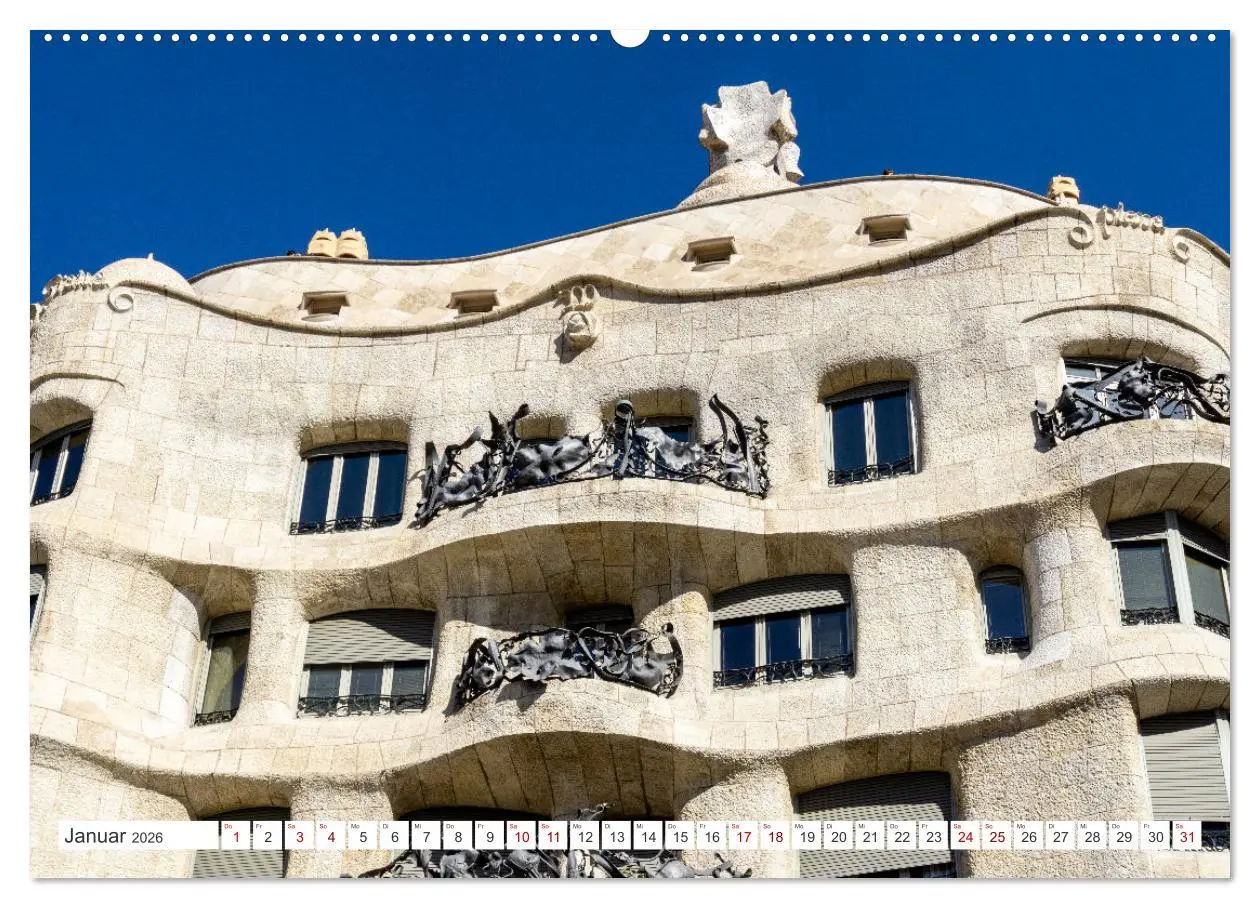 Bild: 9783457643044 | Barcelona - Stadt der Kunstwerke und Architektur (Wandkalender 2026...