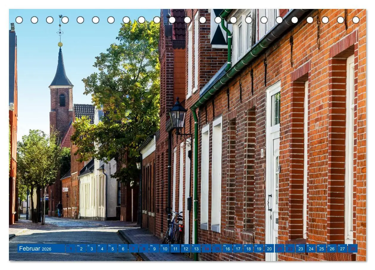 Bild: 9783457883044 | Leer - Das Tor zu Ostfriesland (Tischkalender 2026 DIN A5 quer),...