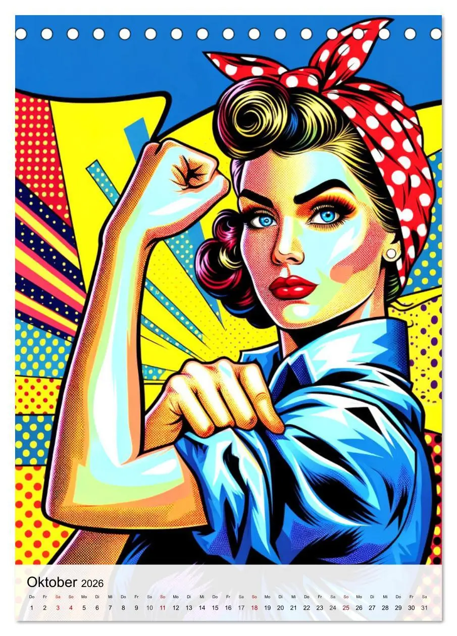 Bild: 9783516283044 | Pop Art - In der Ära der Künstlichen Intelligenz (Tischkalender...