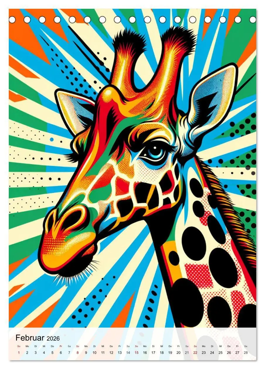 Bild: 9783516283044 | Pop Art - In der Ära der Künstlichen Intelligenz (Tischkalender...