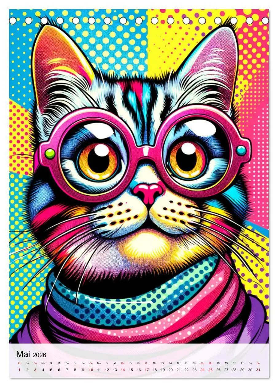 Bild: 9783516283044 | Pop Art - In der Ära der Künstlichen Intelligenz (Tischkalender...