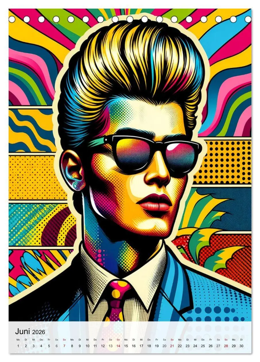 Bild: 9783516283044 | Pop Art - In der Ära der Künstlichen Intelligenz (Tischkalender...