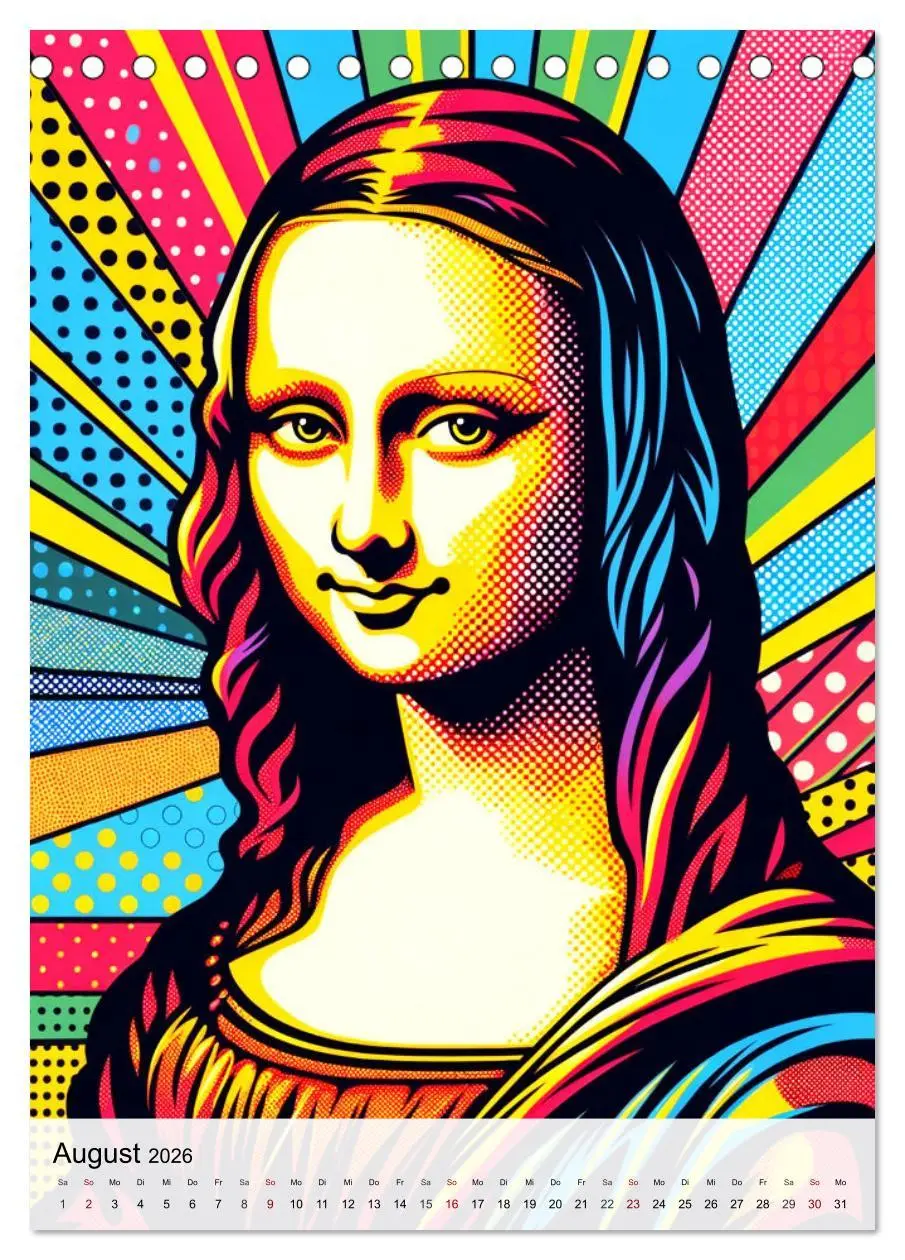 Bild: 9783516283044 | Pop Art - In der Ära der Künstlichen Intelligenz (Tischkalender...