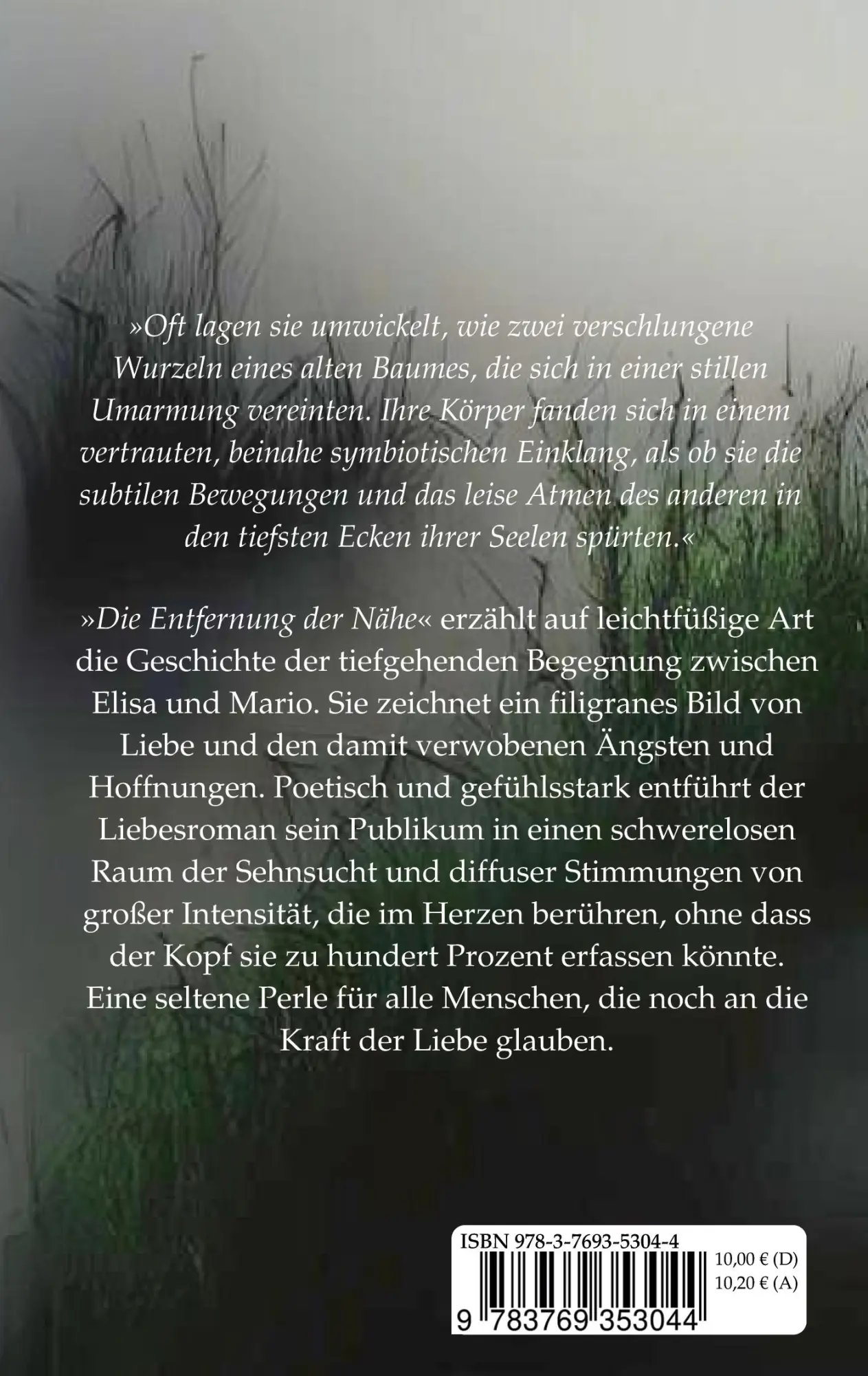 Rückseite: 9783769353044 | Die Entfernung der Nähe | Marijo Sertic | Taschenbuch | 210 S. | 2025