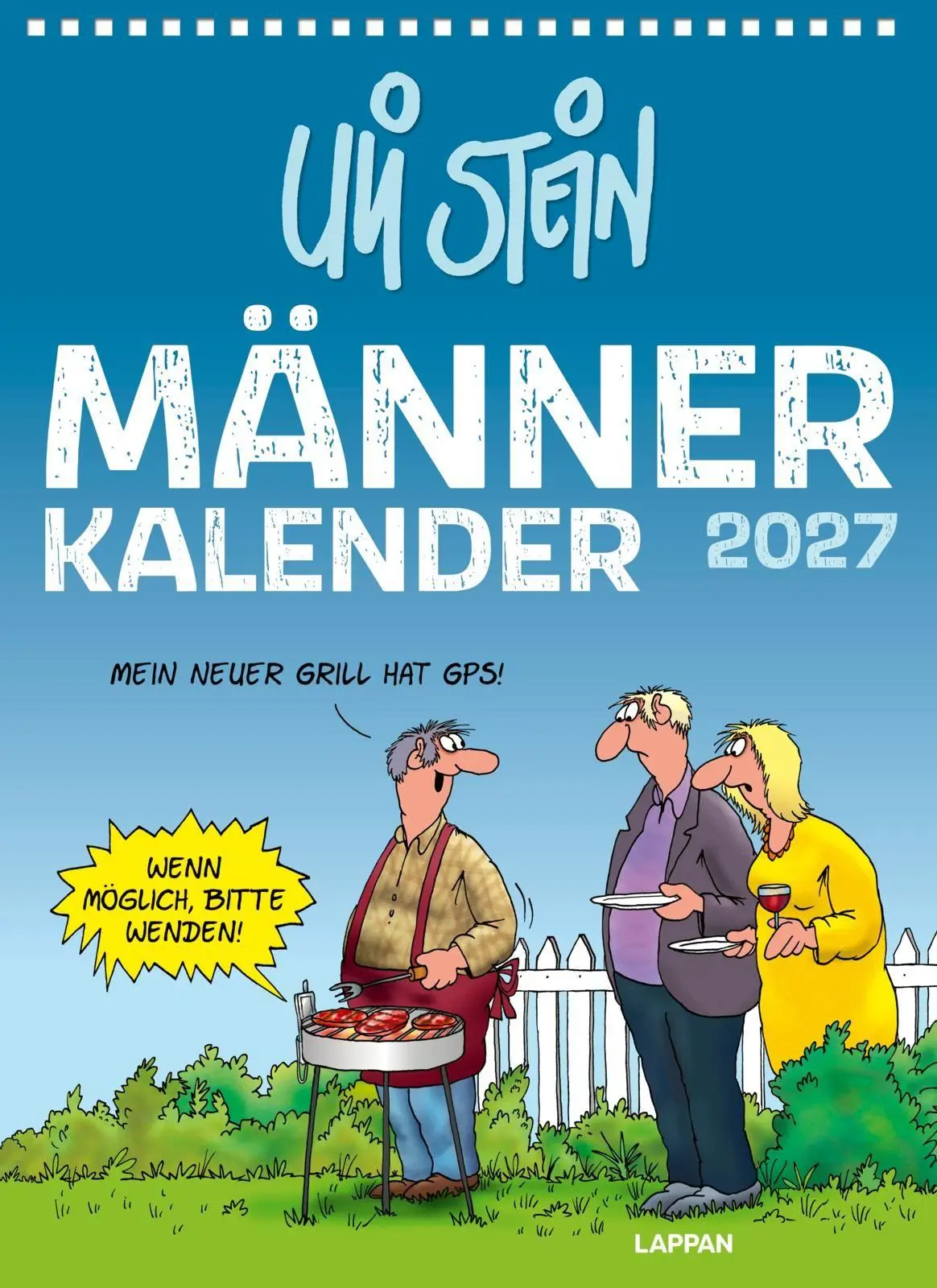 Cover: 9783830323044 | Uli Stein Männer Kalender 2027: Monatskalender für die Wand | Stein