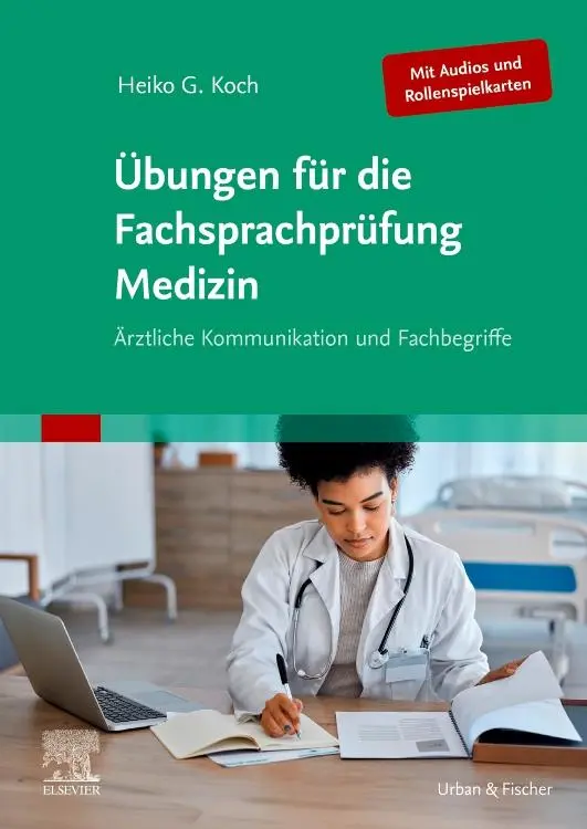 Cover: 9783437213144 | Übungen für die Fachsprachprüfung Medizin (Mit Audios und...