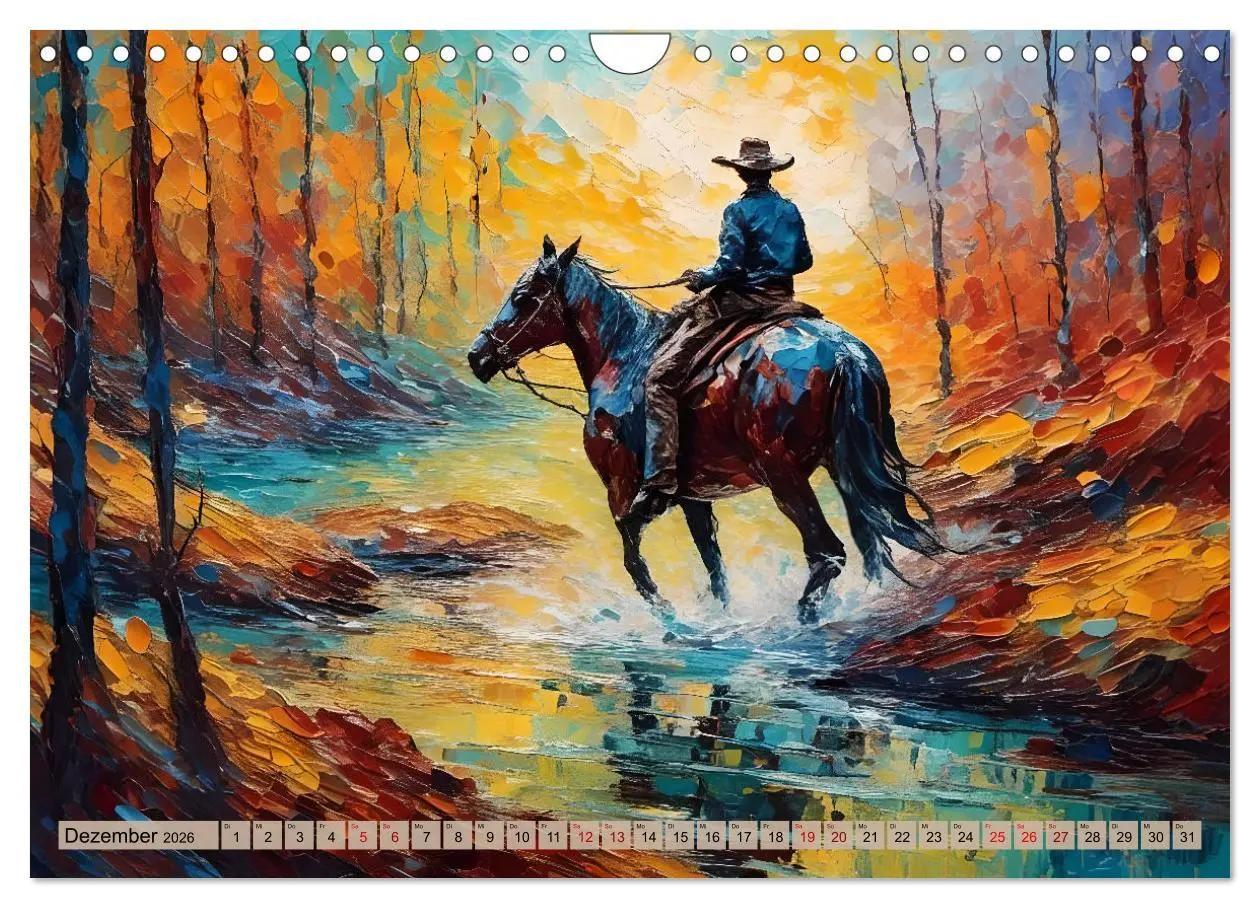 Bild: 9783457323144 | Wild West Moments (Wandkalender 2026 DIN A4 quer), CALVENDO...