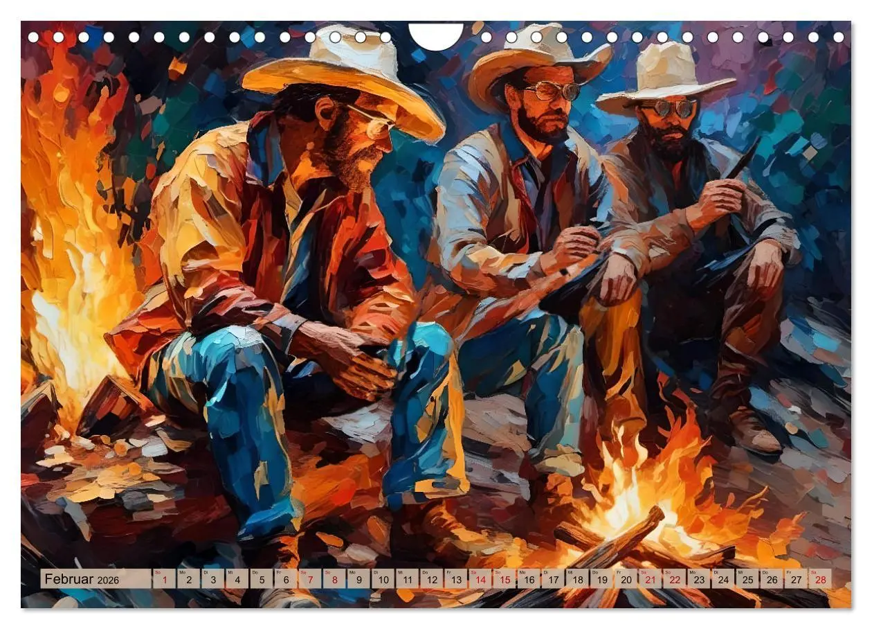 Bild: 9783457323144 | Wild West Moments (Wandkalender 2026 DIN A4 quer), CALVENDO...