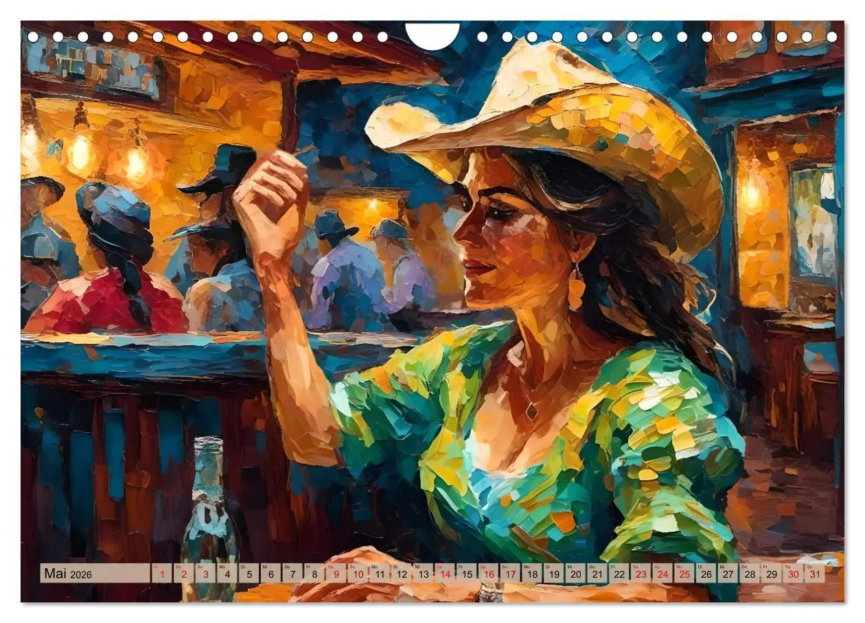 Bild: 9783457323144 | Wild West Moments (Wandkalender 2026 DIN A4 quer), CALVENDO...