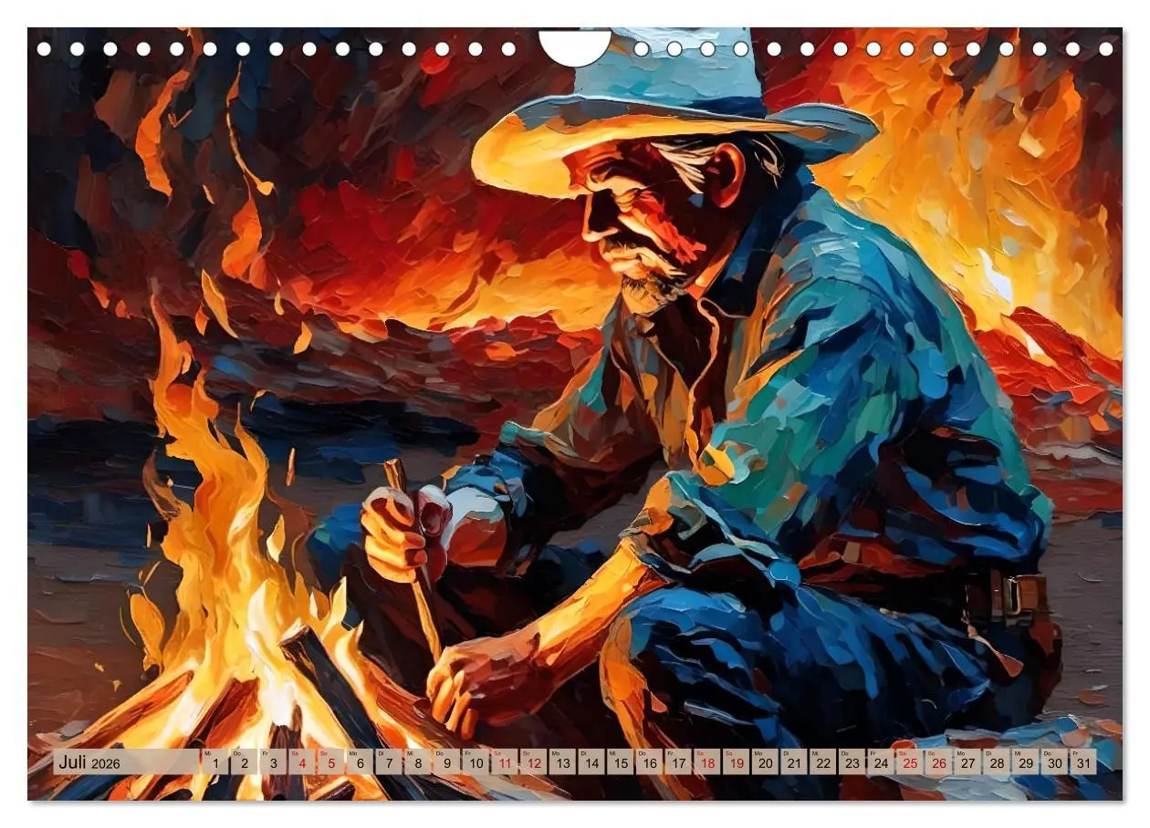 Bild: 9783457323144 | Wild West Moments (Wandkalender 2026 DIN A4 quer), CALVENDO...
