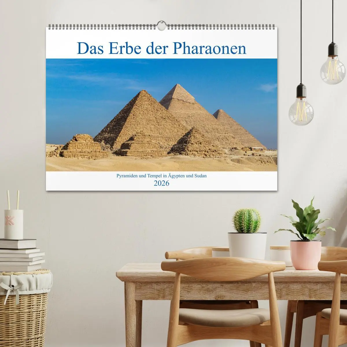 Bild: 9783457633144 | Das Erbe der Pharaonen (Wandkalender 2026 DIN A2 quer), CALVENDO...