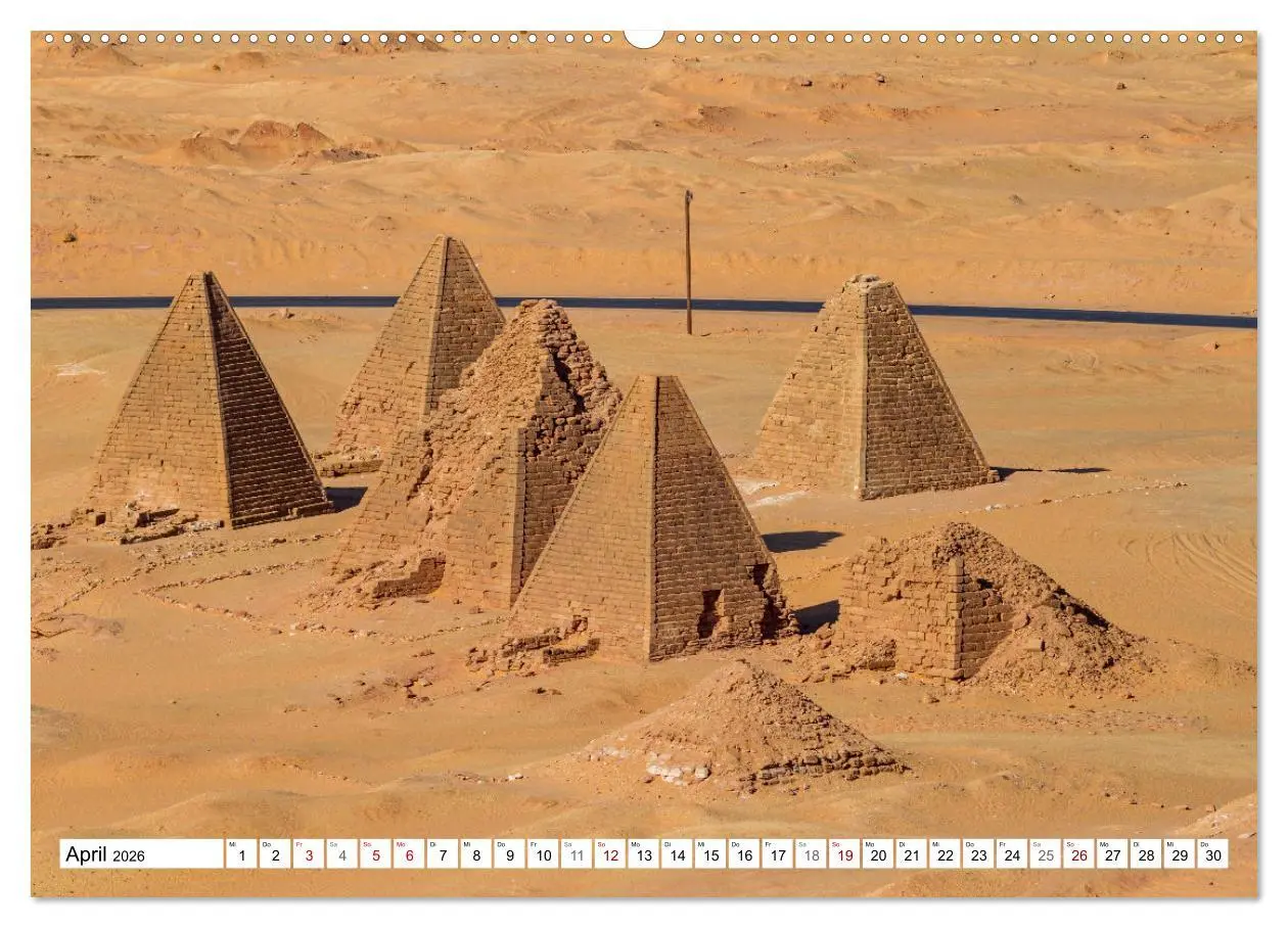 Bild: 9783457633144 | Das Erbe der Pharaonen (Wandkalender 2026 DIN A2 quer), CALVENDO...