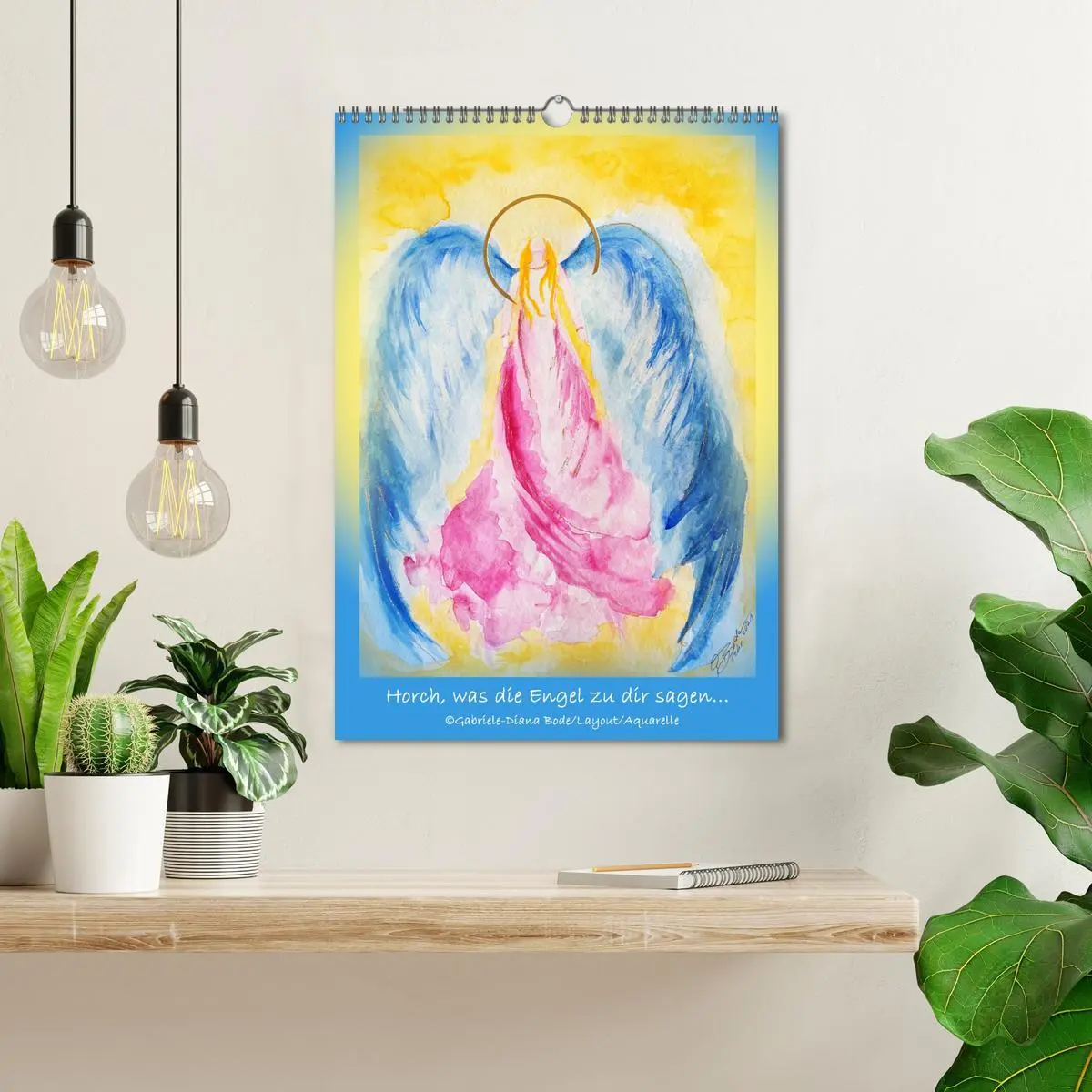 Bild: 9783516343144 | Horch, was die Engel zu dir sagen... (Wandkalender 2026 DIN A3...